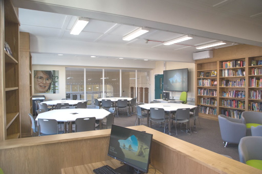 Notre Dame mezzanine, St Johns Hall Building